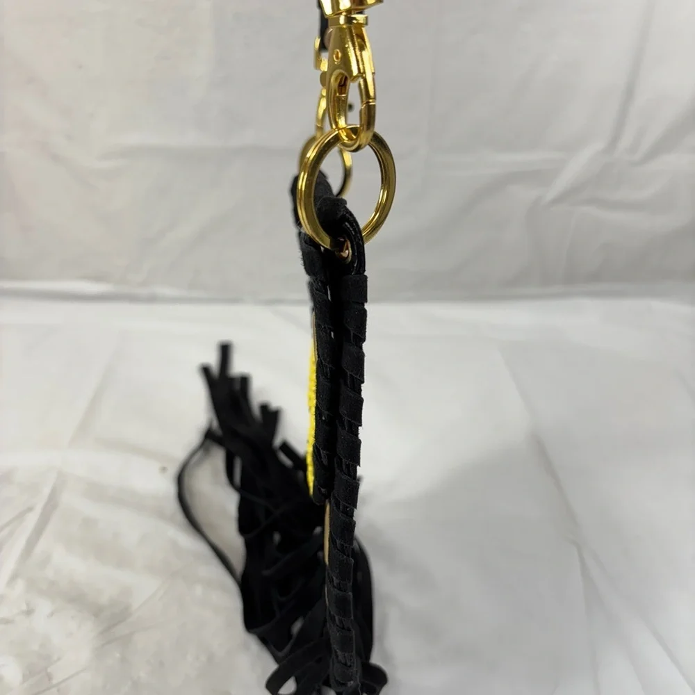 Leather Fringe Crossbody Bag